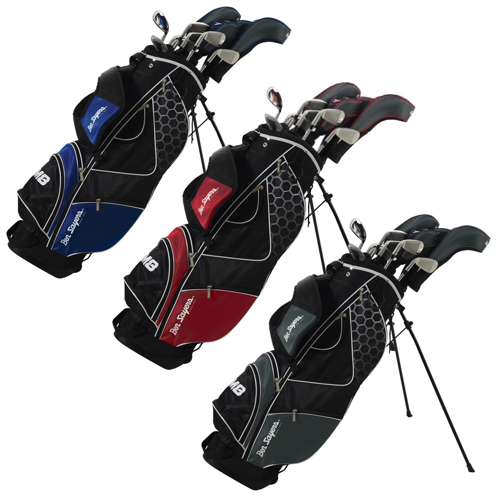 Ben Sayers Mens M8 Stand Bag Full Package Set 3 Ben Sayers Mens M8 Stand Bag Full Package Set