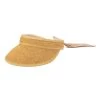 Women's Knotty Visor -Golf Club san diego hat company womens knotty visor natural 01 09119.1676584511
