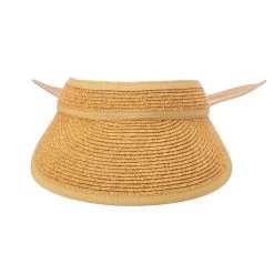 Women's Knotty Visor 7 Women's Knotty Visor -Golf Club san diego hat company womens knotty visor natural 03 13241.1676590623