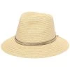 Women's Paperbraid Fedora With Debossed Metallic Snake Band 2 Women's Paperbraid Fedora With Debossed Metallic Snake Band -Golf Club san diego hat company womens paperbraid fedora with debossed metallic snake band natural 01 51971.1676590057