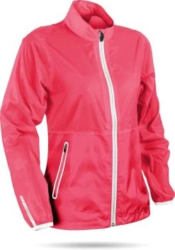 Sun Mountain Women's Cirrus Jacket 8 Sun Mountain Women's Cirrus Jacket -Golf Club sun mountain womens cirrus jacket coral white 01 88466.1633100551