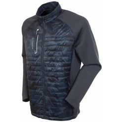 Hamilton Hybrid Climaloft Lightweight Thermal Stretch Jacket -Golf Club sunice hamilton hybrid climaloft lightweight thermal stretch jacket charcoal camo charcoal 01 18199.1634586061