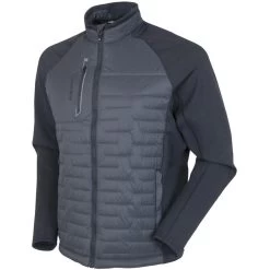 Hamilton Hybrid Climaloft Lightweight Thermal Stretch Jacket -Golf Club sunice hamilton hybrid climaloft lightweight thermal stretch jacket charcoal charcoal melange 01 28842.1634586061