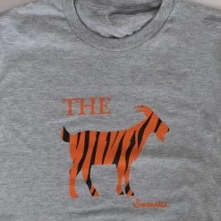 Tiger Goat Tee 9 Tiger Goat Tee -Golf Club swannies tiger goat tee gray heather 01 13965.1676581360