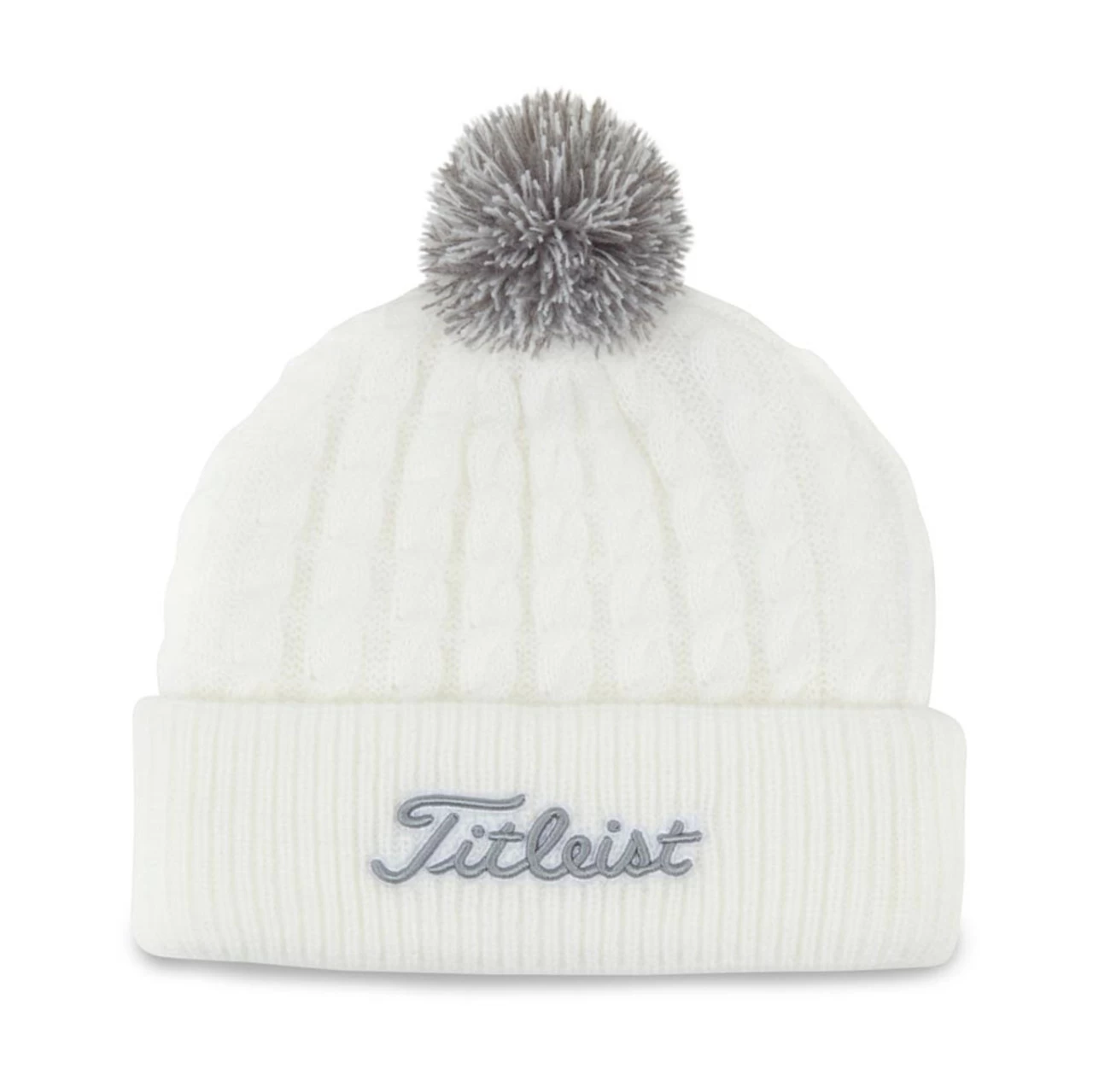 Titleist Cable Knit Pom Pom Beanie 3 Titleist Cable Knit Pom Pom Beanie