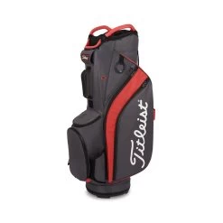 Titleist Cart 14 Lightweight Cart Bag -Golf Club titleist cart 14 lightweight cart bag graphite island red black 01 26156.1675439281