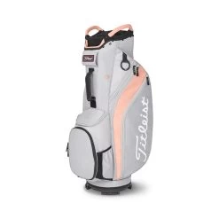Titleist Cart 14 Lightweight Cart Bag -Golf Club titleist cart 14 lightweight cart bag gray peach 01 02025.1675439282