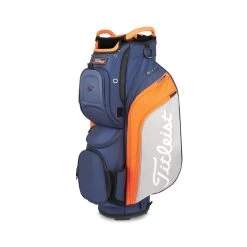 Titleist Cart 15 Cart Bag -Golf Club titleist cart 15 cart bag navy gray flame 01 17210.1675439581