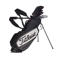 Titleist Premium Stand Bag -Golf Club titleist premium stand bag black white 01 42559.1645719039