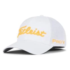 Titleist Tour Sports Mesh Hat -Golf Club titleist tour sports mesh hat white mango 01 83919.1644606701