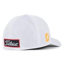 Titleist Tour Sports Mesh Hat -Golf Club titleist tour sports mesh hat white mango 04 73435.1644606701