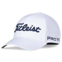 Titleist Tour Sports Mesh Hat -Golf Club titleist tour sports mesh hat white navy 01 14878.1644606701