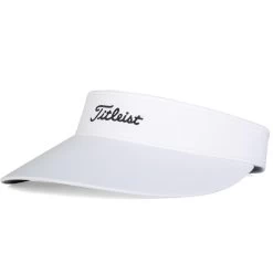 Titleist Women's Sundrop Visor -Golf Club titleist womens sundrop visor white black 01 88622.1645720304
