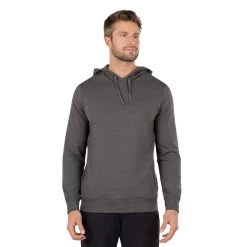 Cloud Hoodie Slub -Golf Club travis mathew cloud slub hoodie grey pinstripe 01 33754.1676667480