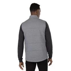 Heated Negotiations Vest -Golf Club travis mathew heated negotiations vest heather dark grey 03 40855.1671651584