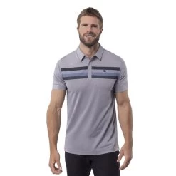 Private Dock Polo -Golf Club travis mathew private dock polo heather medium grey 01 99678.1676595404