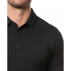 The Heater Polo -Golf Club travis mathew the heater polo black 04 21699.1676588418
