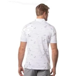 Warp Drive Polo -Golf Club travis mathew warp drive polo white 03 41094.1659042882