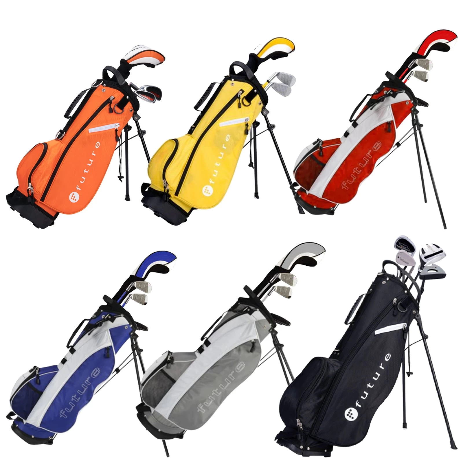 Future Golf Junior Stand Bag Package Sets 3 Future Golf Junior Stand Bag Package Sets