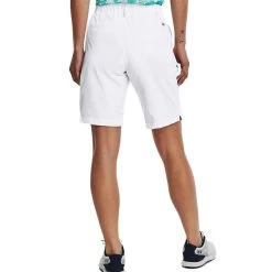 Under Armour Women's Links Woven Short -Golf Club under armour womens links woven short white 05 15489.1676579053