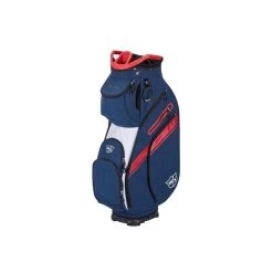 Wilson Staff EXO II Cart Bag -Golf Club wilson staff exo ii cart bag navy white red 01 65266.1646170031
